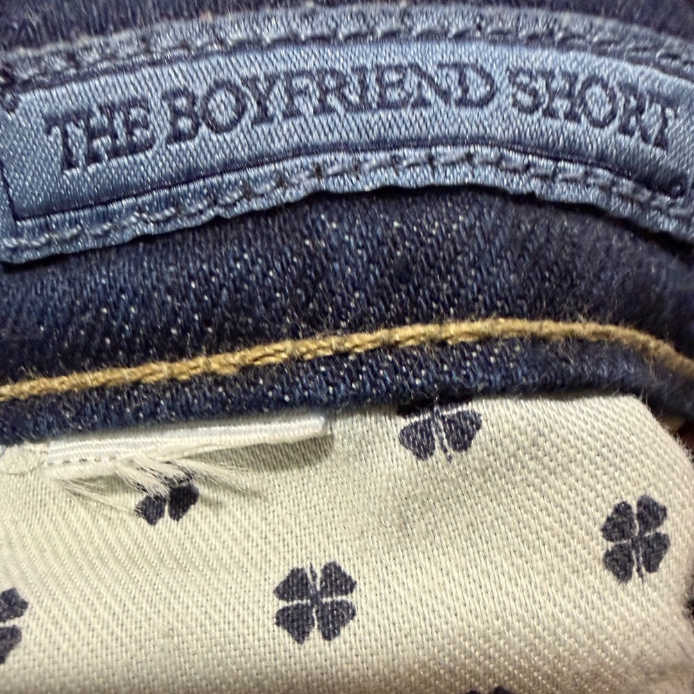 Lucky Brand Distressed Denim Boyfriend Shorts - Picture 6 of 7